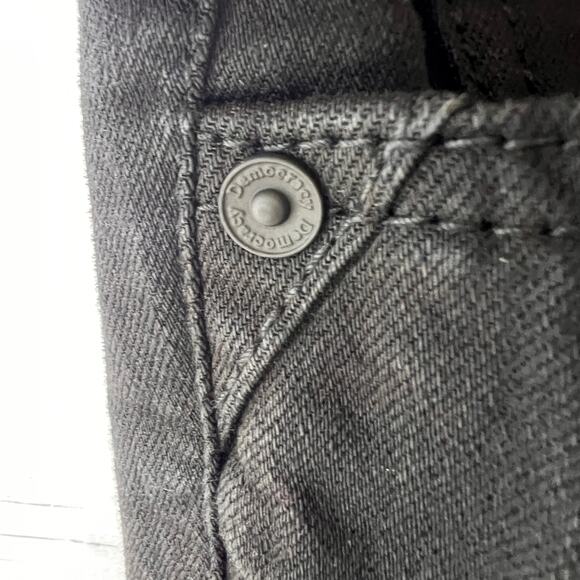 Democracy Jeans Womens Size 8 Black Ab Solution Cotton Blend Stretch Casual - Picture 8 of 16